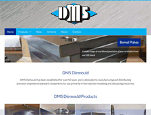 Tablet Screenshot of dms-diemould.co.uk